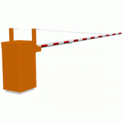 Automatic Systems BL52  Barrier gates Extra-Long Barrier with 46 ft Arm