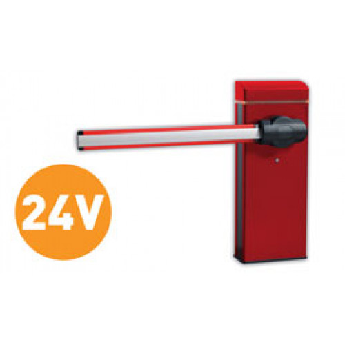 BFT MICHELANGELO 60 (red) 120V Barrier Gate Operator with 6 meter arm Included