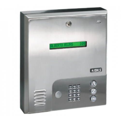 Doorking 1835 PC Programmable Telephone Entry System- Surface Mount,  Stainless Steel 1835-080