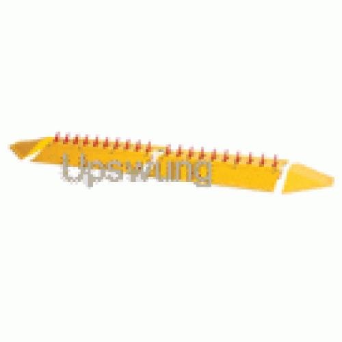 DoorKing 1610 Surface Mount Traffic Spikes Assembly- 3ft spike section -Includes End Caps. 1610-088 