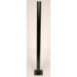 Guardian 1416 – Guardian Warning Sign Post – Surface Mount w/Flange (15 lbs, 7 kg)