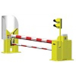 Hysecurity StrongArm M30-24 Crash-Rated Barrier Gate Operator with 24ft Clear Opening Arm