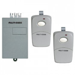 Linear : Multi Double Radio receiver and transmitter set, one 109020 receiver, two 308911 transmitters  2022