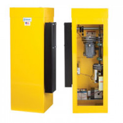 Linear BGUS-D-24VDC/115VAC BBU Solar Ready Barrier Gate Operator. Yellow or White powdercoated available. Comes with a 14,16 or 18 foot counter-balanced gate arm. Call for BEST pricing and ordering assistance.