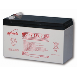 GTO FM150 Gate Opener Replacement Battery 12 Volt, 7.0 Amp Hr.