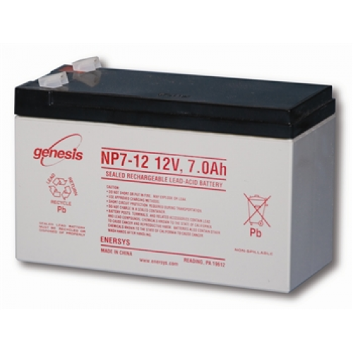 GTO FM150 Gate Opener Replacement Battery 12 Volt, 7.0 Amp Hr.